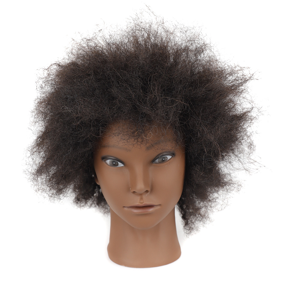 First explosion human hair fluffy wig for women
