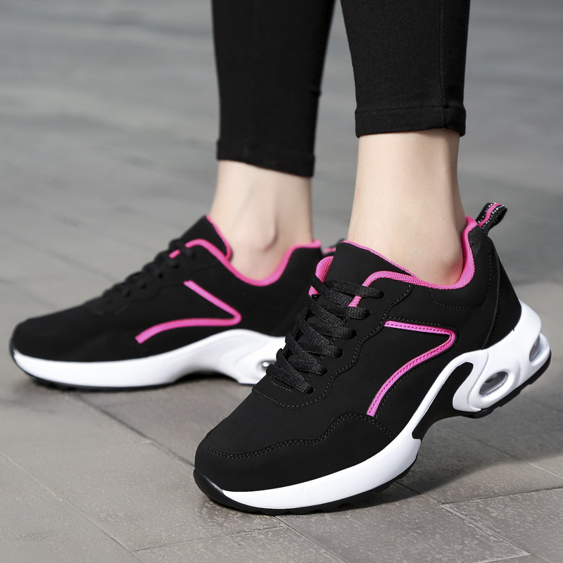 Korean style flat sports shoes for women