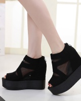 Spring and autumn platform high-heeled shoes for women