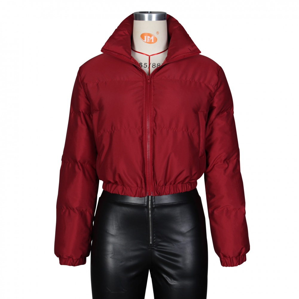 Autumn and winter European style jacket short cotton coat