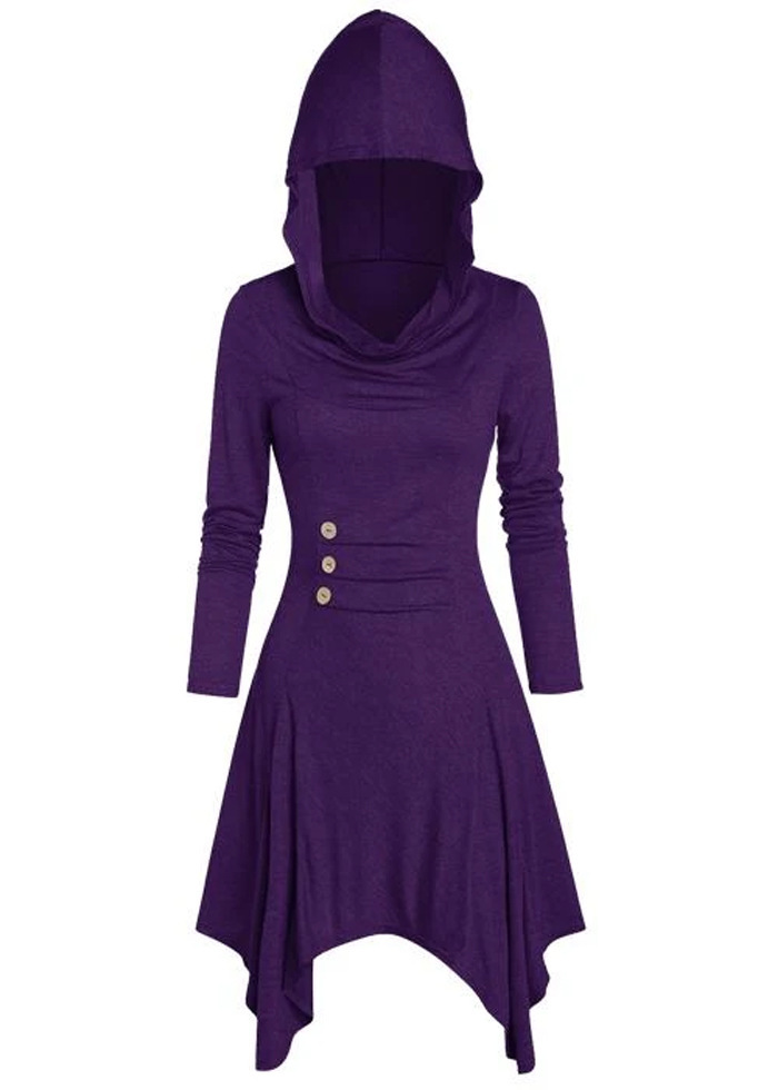 Casual European style coat elasticity dress for women