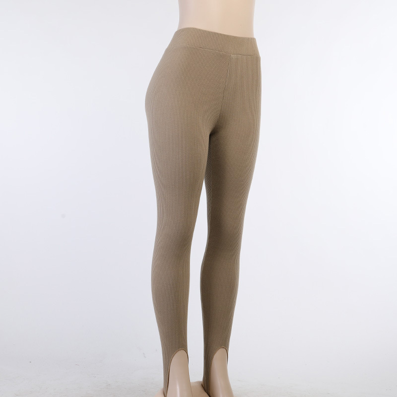Slim yoga pants stirrup pants sweatpants for women