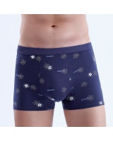 Pure cotton briefs printing boxers