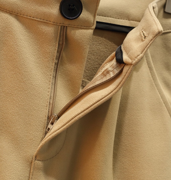 Straight pants fashion thick cotton coat 2pcs set