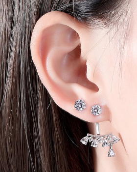 Fashion stud earrings asymmetry earrings for women