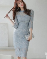 Package hip fashion elegant Korean style dress