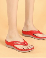 Slipsole retro  metal large yard sandals for women