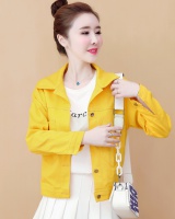 Korean style denim coat short jacket for women