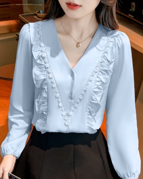 Korean style small shirt temperament shirt for women