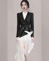 Black business suit temperament formal dress for women