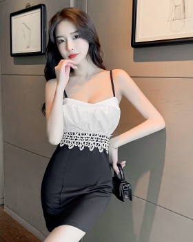 Sexy sling Korean style dress
