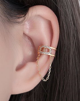 Korean style stud earrings chain earrings for women