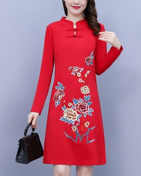 Spring slim cheongsam Korean style national style dress