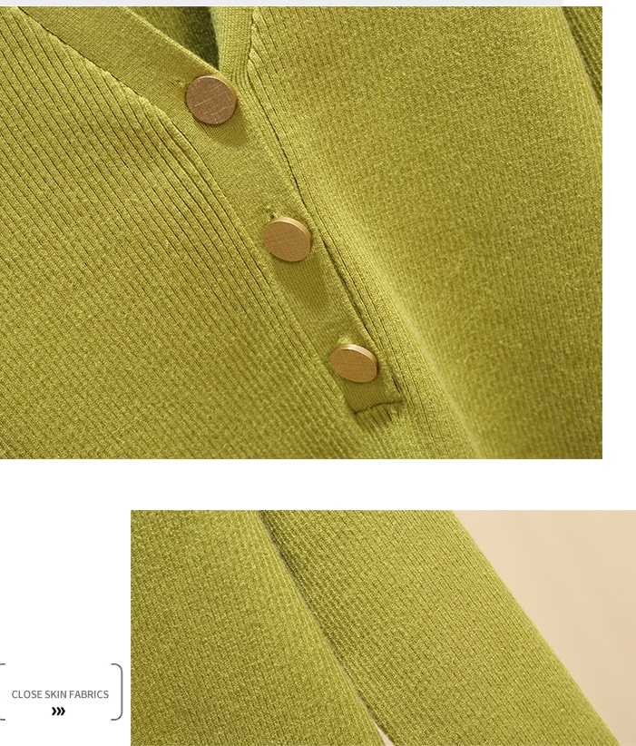 V-neck slim bottoming shirt spring pullover tops