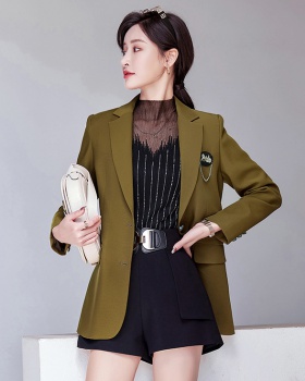 Casual business suit fashion shorts a set for women