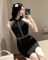 Black diamond formal dress light dress