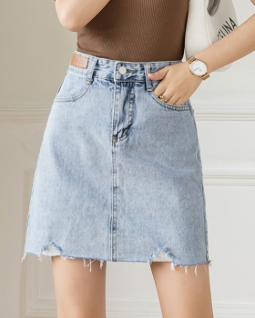 Summer not bound short skirt spring denim skirt for women