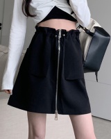 Elastic waist business suit short skirt