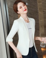 Business coat short sleeve business suit for women