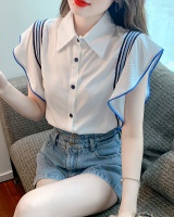 Short sleeve doll tops summer shirt for women