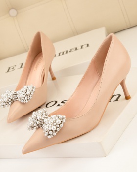 European style shoes fashion high-heeled shoes