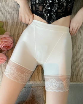 High waist thin leggings anti emptied safety pants shorts for women