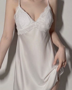Enticement sexy night dress summer pajamas for women
