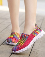 Breathable shoes Korean style lazy shoes for women
