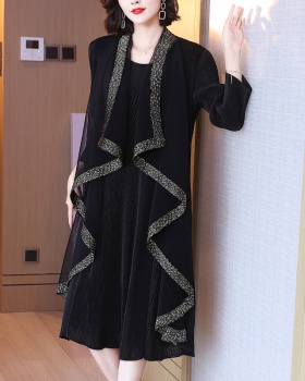 Noble Western style autumn dress for women