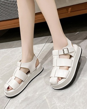College style thick crust shoes Casual sandals for women