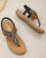European style Casual flattie summer sandals