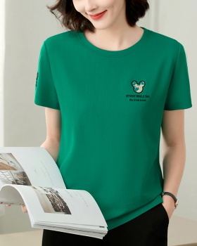 All-match fashion T-shirt short sleeve tops for women