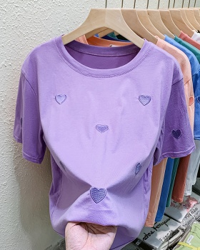 Short sleeve summer tops Korean style T-shirt