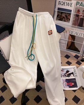 Korean style slim sweatpants sports long pants for women