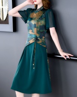 Fashion temperament cheongsam summer dress for women