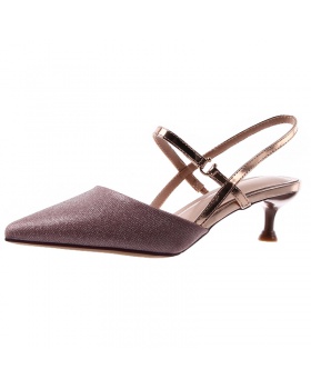 Cat fine-root formal dress pointed sandals for women