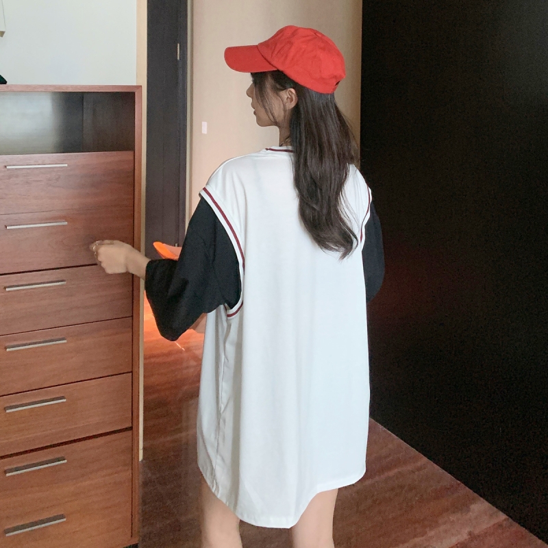Korean style T-shirt short sleeve baseball uniforms