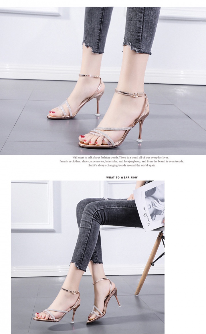 Korean style cat summer shoes rome all-match sandals for women