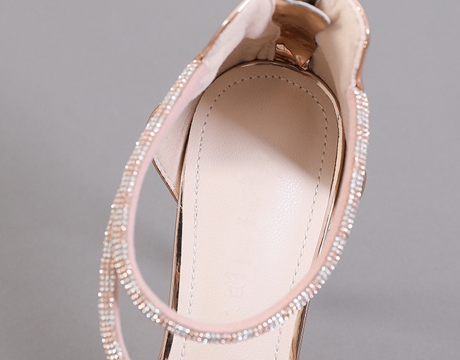 Summer high-heeled shoes rhinestone sandals for women