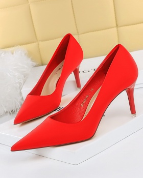 Korean style slim shoes high-heeled high-heeled shoes