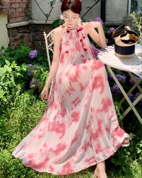 Summer dress stereoscopic long dress for women