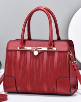Simple wedding mommy package red handbag for women