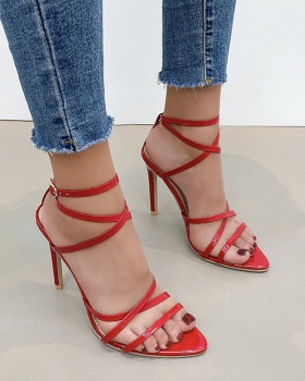 Fine-root sandals large yard high-heeled shoes for women