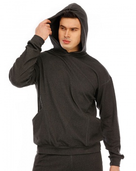 Pocket thermal thick winter Casual hoodie for men
