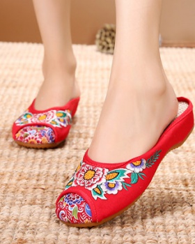 National style small slipsole slippers for women