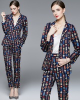 Fashion long pants temperament business suit 2pcs set