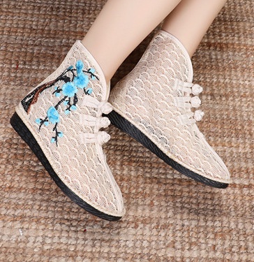 National style summer tet shoes hasp shoes