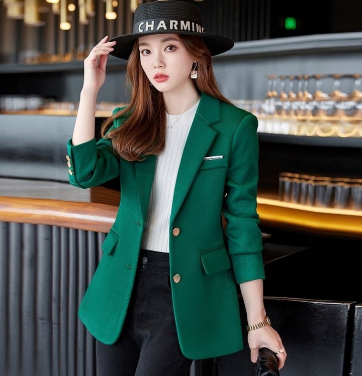 Woolen tops Korean style coat for women