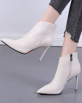 Pointed boots British style women's boots
