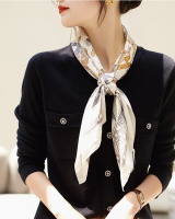 Classic autumn shirt knitted cardigan